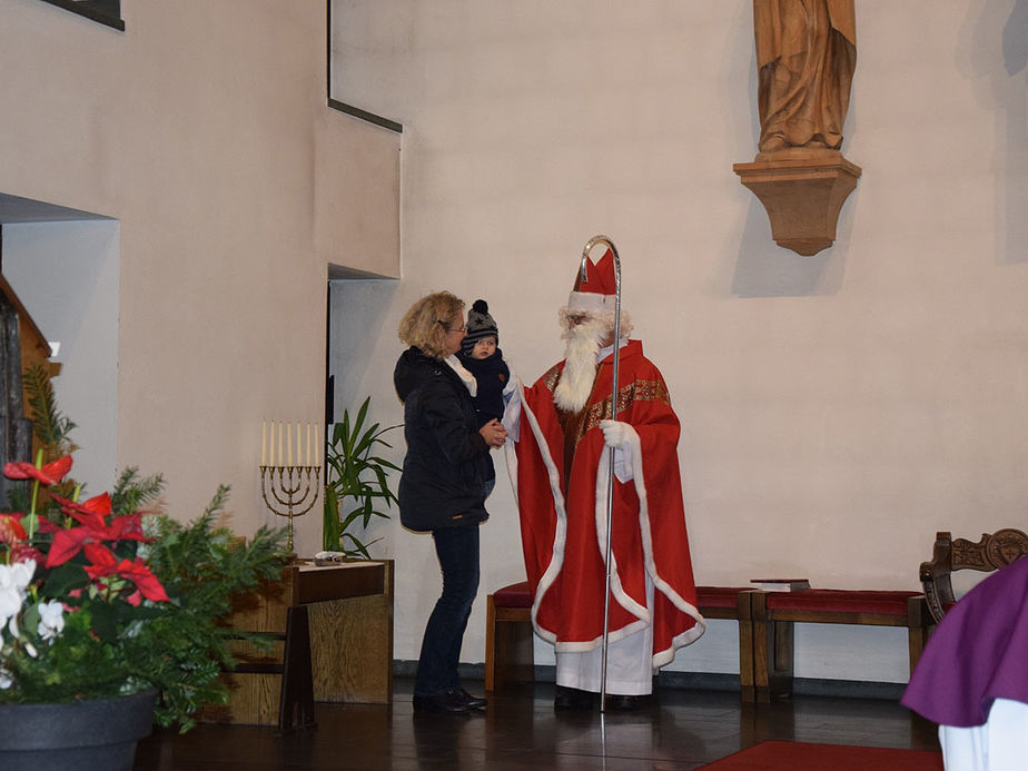 Der heilige Nikolaus in "Heilig Kreuz" Zierenberg